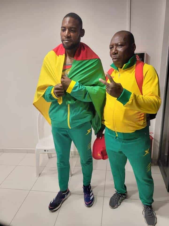 le Camerounais ESSEME ALOBWEBE vient de remporter la première médaille d’or pour le Cameroun