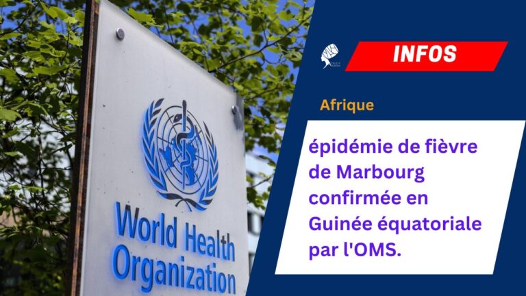 Première épidémie de fièvre de Marbourg confirmée en Guinée équatoriale par l’OMS