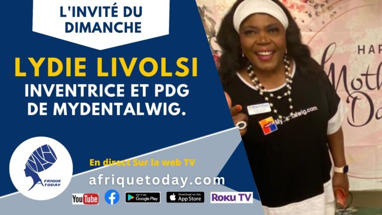 L’INVITÉ DU DIMANCHE DU 20 AOUT Lydie Tchouangang Livolsi