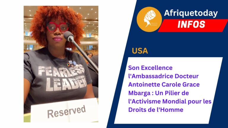 Son Excellence l’Ambassadrice Docteur Antoinette Carole Grace Mbarga