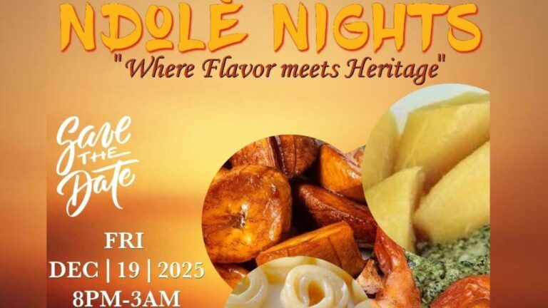 NDOLE NIGHTS : Quand la Tradition Culinaire Camerounaise Enflamme le Maryland